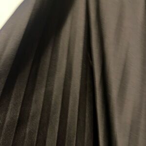 ❤️Anthony Richards Women's Pleated Skirt With Elastic Waist Size 24 Black